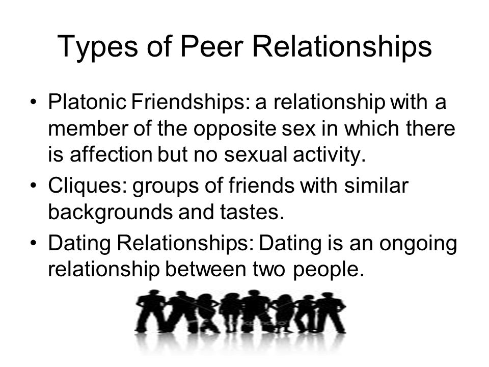 types of relationships dating